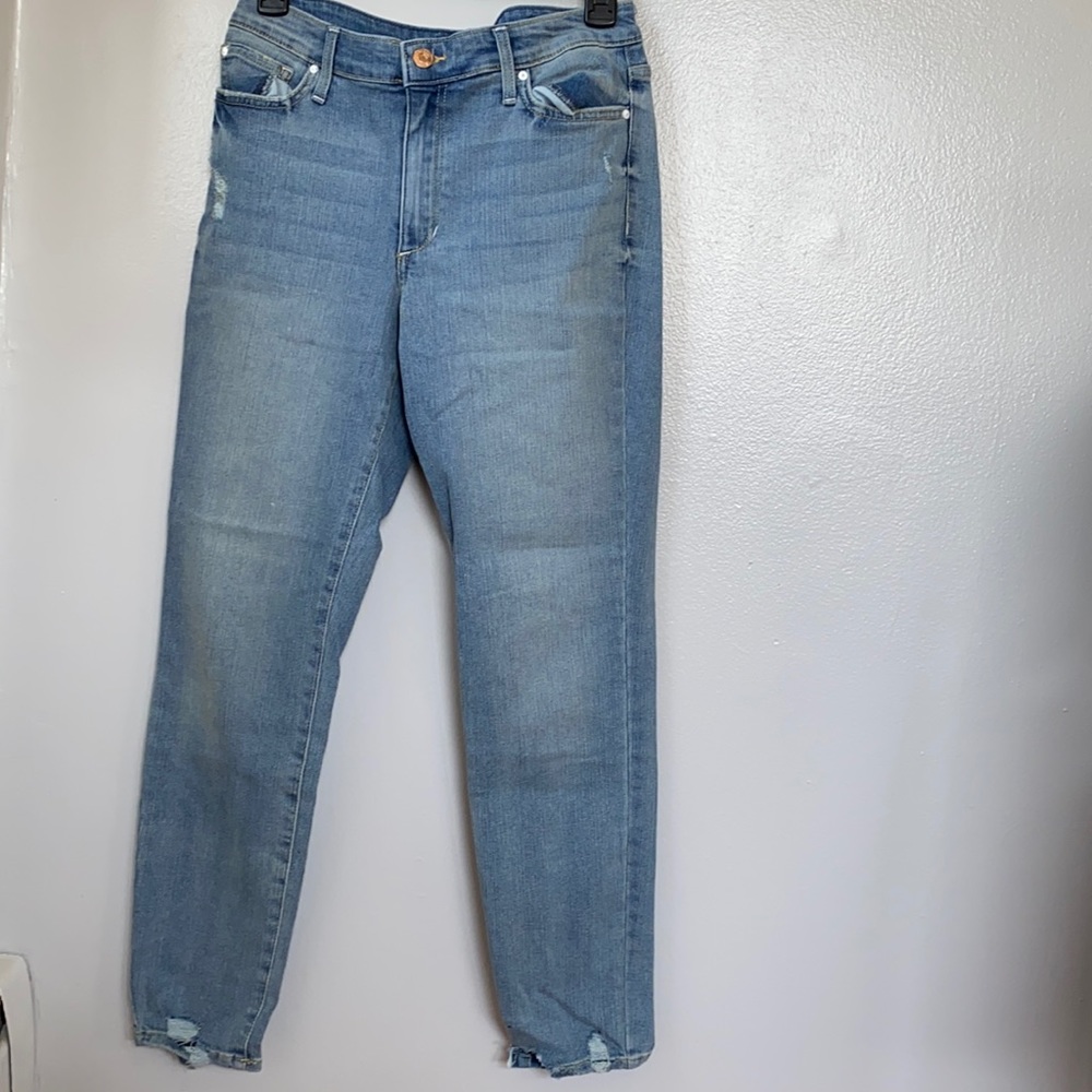 Anthropologie Ella Moss Mid Rise Skinny Ankle Jean